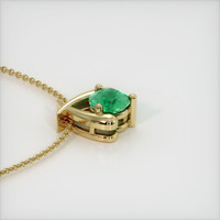 Emerald Pendant 0.82 Ct. 18K Yellow Gold Preview