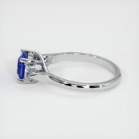 1.20 Ct. Blue Sapphire Ring, Platinum 950 4