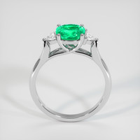 1.23 Ct. Emerald Ring, Platinum 950 3