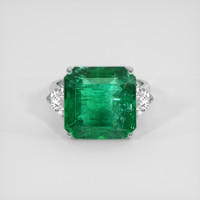 7.85 Ct. Emerald Ring, Platinum 950 1