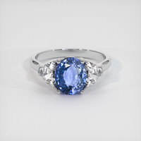 1.82 Ct. Gemstone Ring, Platinum 950 1