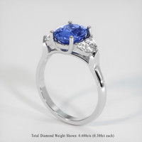 1.82 Ct. Gemstone Ring, Platinum 950 2