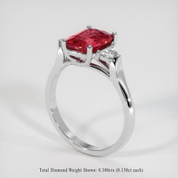 2.31 Ct. Gemstone Ring, Platinum 950 2