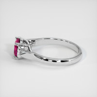 1.22 Ct. Ruby Ring, Platinum 950 4