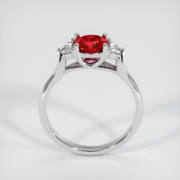 1.10 Ct. Ruby Ring, Platinum 950 3