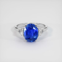 5.82 Ct. Sapphire Ring, Platinum 950 1