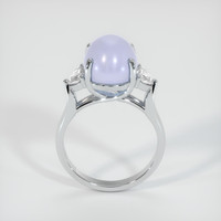 6.04 Ct. Grey Sapphire Ring, Platinum 950 3