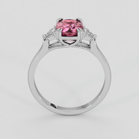 2.09 Ct. Pink Spinel Ring, 10K White Gold 3