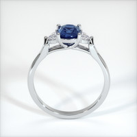 1.03 Ct. Blue Sapphire Ring, 14K White Gold 3