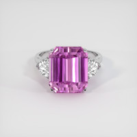 10.63 Ct. Gemstone Ring, 18K White Gold 1