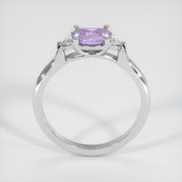 1.16 Ct. Purple Sapphire Ring, 18K White Gold 3