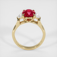 2.02 Ct. Ruby Ring, 14K Yellow Gold 3