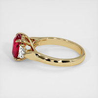 2.02 Ct. Ruby Ring, 14K Yellow Gold 4