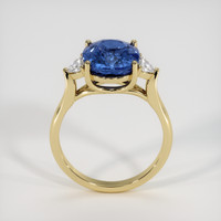 6.61 Ct. Blue Sapphire Ring, 14K Yellow Gold 3