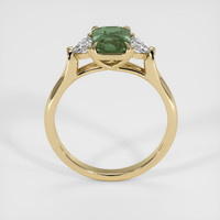 1.74 Ct. Green Sapphire Ring, 14K Yellow Gold 3
