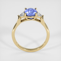 2.55 Ct. Blue Sapphire Ring, 14K Yellow Gold 3