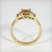 1.64 Ct. Yellowish Brown Sapphire Ring, 14K Yellow Gold 3