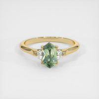 1.59 Ct. Sapphire Ring, 14K Yellow Gold 1