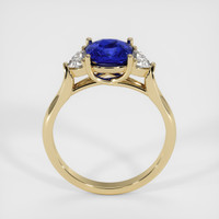 2.07 Ct. Sapphire Ring, 18K Yellow Gold 3