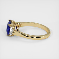 2.07 Ct. Sapphire Ring, 18K Yellow Gold 4