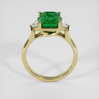 1.67 Ct. Emerald Ring, 18K Yellow Gold 3
