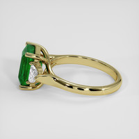 1.67 Ct. Emerald Ring, 18K Yellow Gold 4