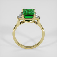 1.87 Ct. Emerald Ring, 18K Yellow Gold 3