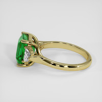1.87 Ct. Emerald Ring, 18K Yellow Gold 4