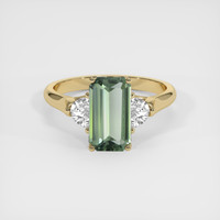 2.05 Ct. Sapphire Ring, 18K Yellow Gold 1