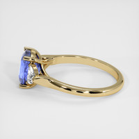 2.55 Ct. Blue Sapphire Ring, 18K Yellow Gold 4