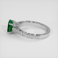 1.31 Ct. Emerald Ring, Platinum 950 4