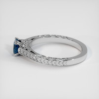 0.84 Ct. Sapphire Ring, Platinum 950 4