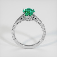 1.57 Ct. Emerald Ring, Platinum 950 3