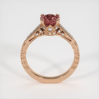 1.22 Ct. Sapphire Ring, 14K Rose Gold 3