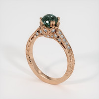 1.09 Ct. Sapphire Ring, 14K Rose Gold 2
