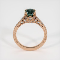 1.09 Ct. Sapphire Ring, 14K Rose Gold 3
