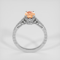 1.20 Ct. Padparadscha Sapphire Ring, 10K White Gold 3