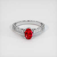 Ruby Ring 1.07 Ct., 14K White Gold Preview