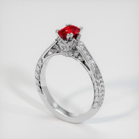 Ruby Ring 1.07 Ct., 14K White Gold Preview