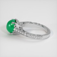 2.78 Ct. Emerald Ring, 18K White Gold 4