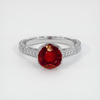 Ruby Ring 1.66 Ct., 18K White Gold Preview