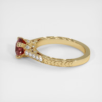 1.22 Ct. Sapphire Ring, 14K Yellow Gold 4