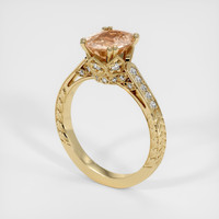 1.47 Ct. Sapphire Ring, 14K Yellow Gold 2