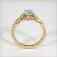 0.67 Ct. Sapphire Ring, 14K Yellow Gold 3