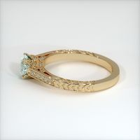 0.67 Ct. Sapphire Ring, 14K Yellow Gold 4