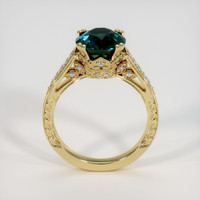 3.77 Ct. Sapphire Ring, 18K Yellow Gold 3