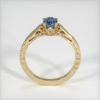 0.90 Ct. Sapphire Ring, 18K Yellow Gold 3
