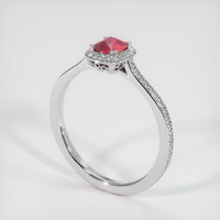 Ruby Ring 0.55 Ct., Platinum 950 Preview