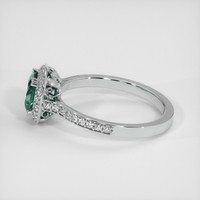 0.88 Ct. Sapphire Ring, Platinum 950 4