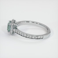 0.89 Ct. Sapphire Ring, Platinum 950 4